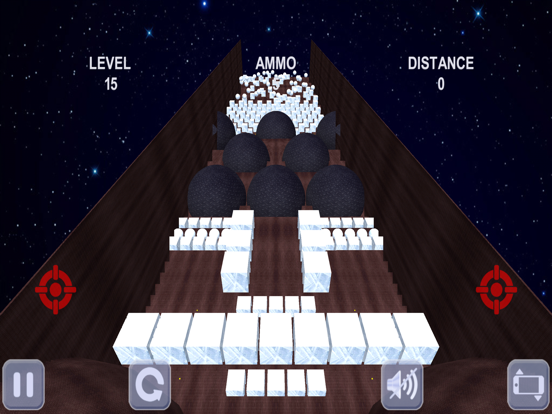 Space shuttle and labyrinth 3D iPad screenshot