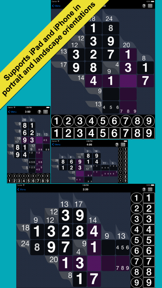 #4. Art of Kakuro (iOS) โดย: Kevin Brain