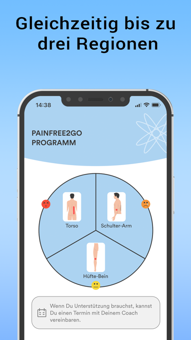 painfree2GO - gegen Schmerzen Screenshot
