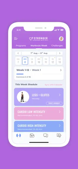 Game screenshot Stronger: Women’s Fitness App apk