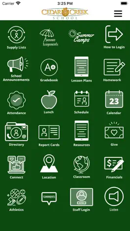 Game screenshot Cedar Creek School apk