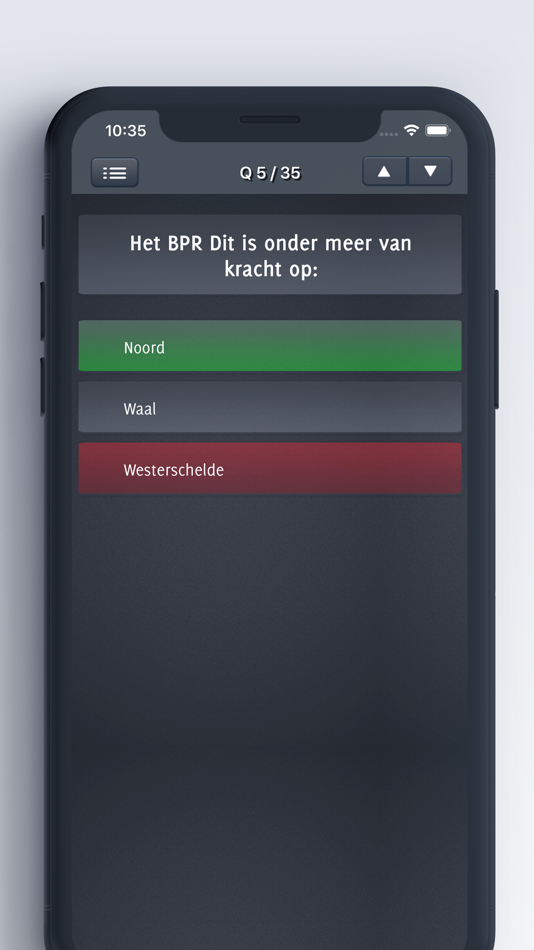 #5. Examen Klein Vaarbewijs 1 & 2 (iOS) Podle: Adnan Sheikh