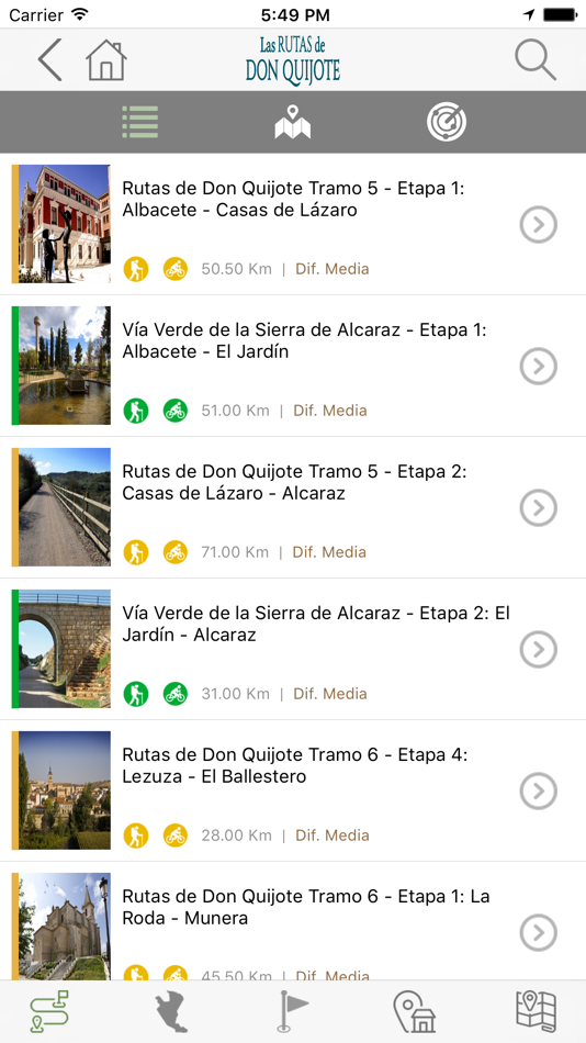 #3. Rutas Don Quijote en Albacete (iOS) بواسطة: Im3diA comunicación