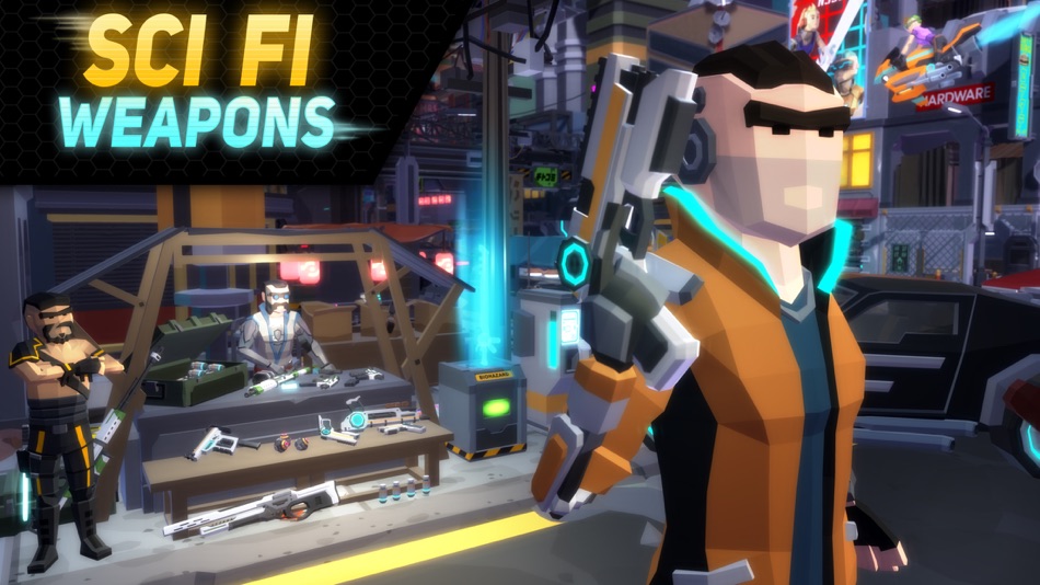 #5. Cyber Gangster Polygon (iOS) 由: Vipera Games sp. z o.o.