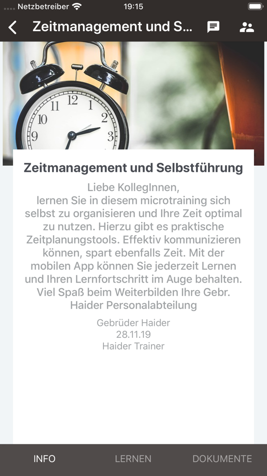 #2. Haider Akademie (iOS) By: Gebrüder Haider Bauunternehmung GmbH