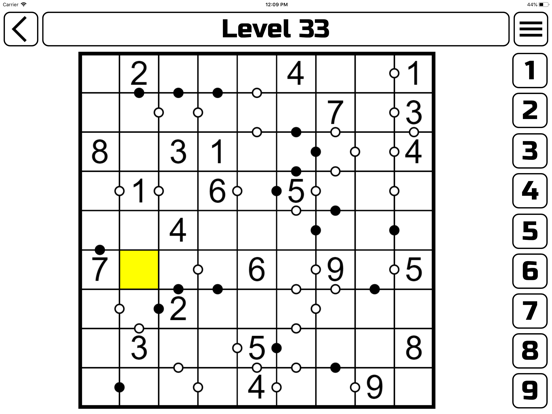 Kropki Puzzle iPad screenshot 7 - Games app