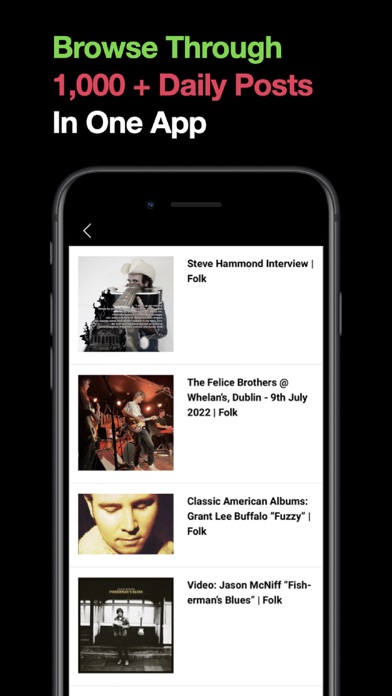 Music News by Bebop Screenshot