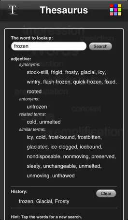 Game screenshot Thesaurus App mod apk