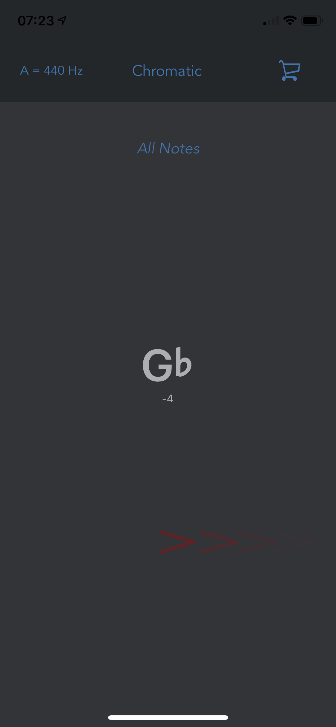 Get Tuned  - Guitar tuner screenshot 8