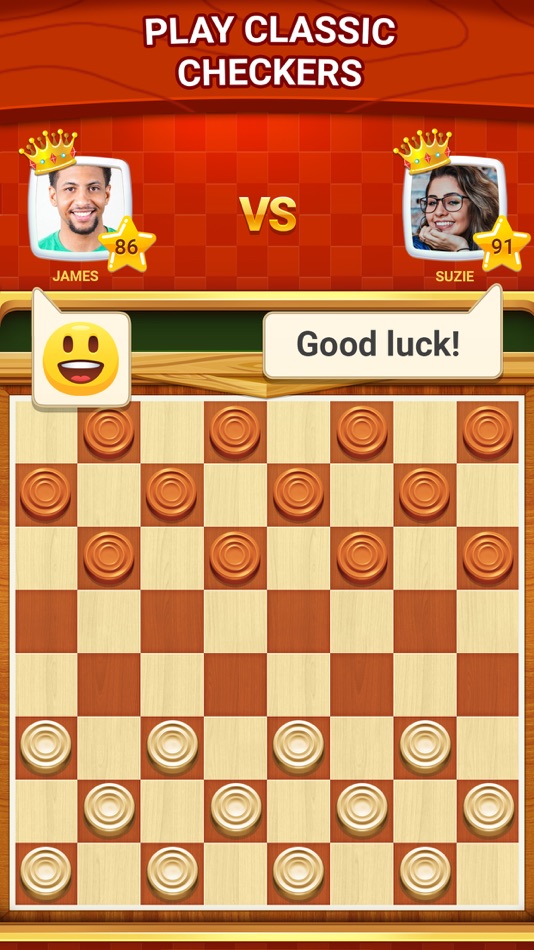 #1. Checkers - Online & Offline (iOS) 由: GamoVation