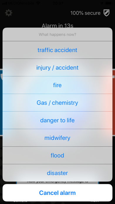 HandHelp - Life Care emergency Screenshot