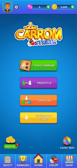 Game screenshot Carrom Striker apk