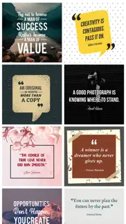 quote maker - poster creator iphone screenshot 1