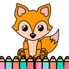 Animal Coloring Book Page Game icon