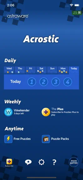 Game screenshot Astraware Acrostic apk
