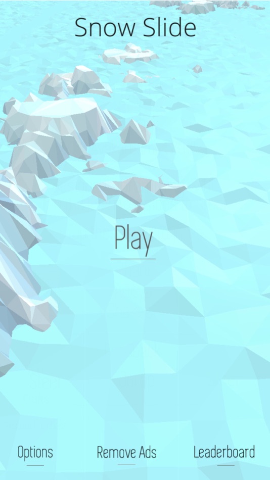 #1. Snow Slide (iOS) 由: Avakai Games