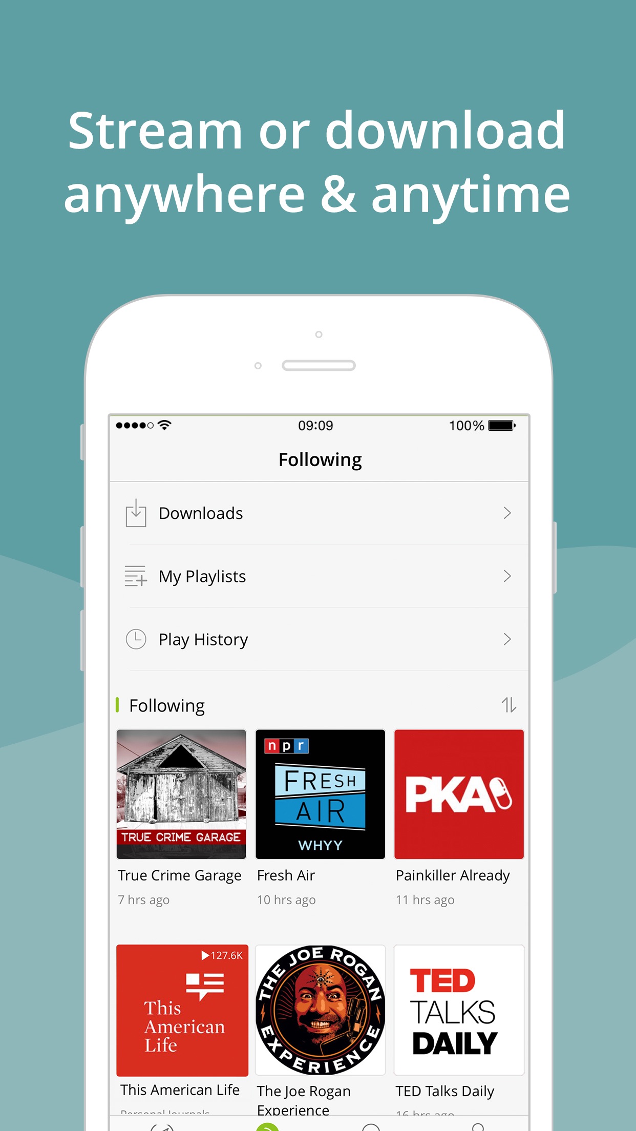 Podbean Podcast App & Player screenshot 3