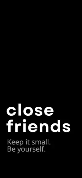 Game screenshot Close Friends: Keep It Small mod apk