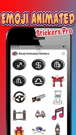Game screenshot Emoji Animated Stickers Pro hack