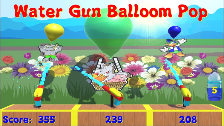 Water Gun Balloon Pop