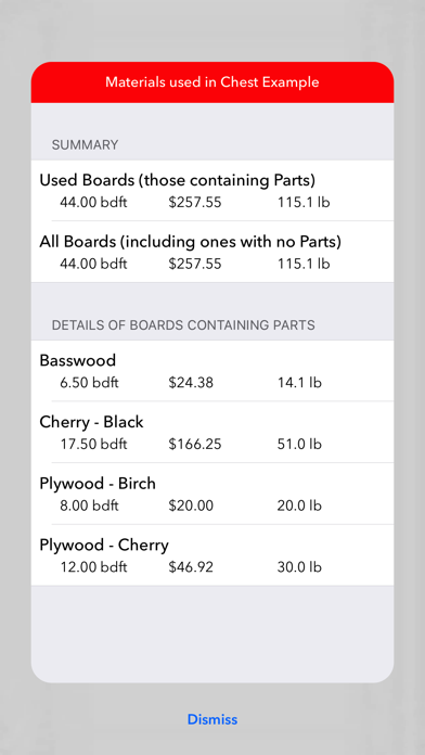 KerfMaker Woodworking Planner Screenshot