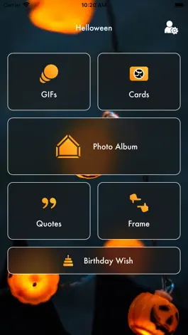Game screenshot Halloween Wishes Photo Frames mod apk