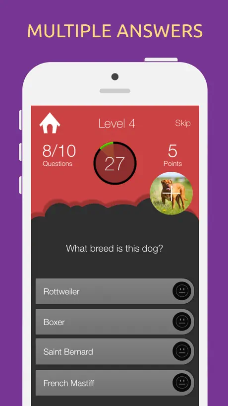 Dog Breeds Quiz Test Game