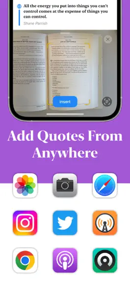 Game screenshot Quotify: Save Your Quotes hack