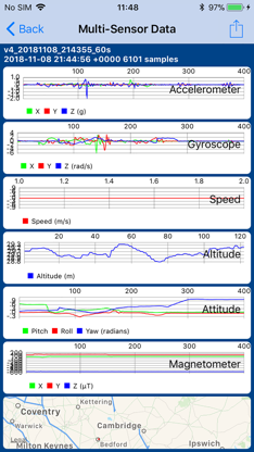Sensor Play - Data Recorder screenshot 4