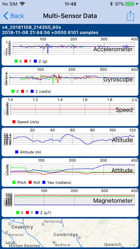 Sensor Play - Data Recorder screenshot 4 of 10