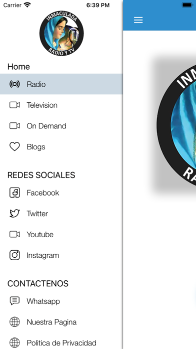 Radio TV Inmaculada Screenshot