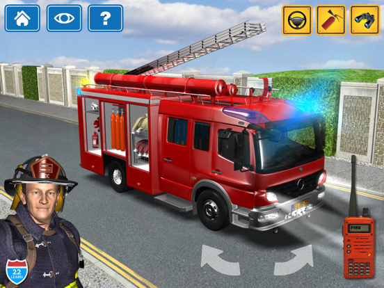 Kids Vehicles Fire Truck games iPad app afbeelding 9