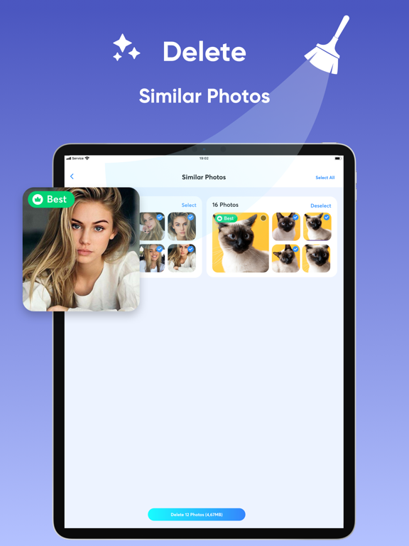 Phonekit - Clean Storage iPad screenshot 3 - Photo & Video app