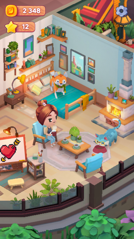 #6. Pixelwoods: Coloring by pixel (iOS) 来自: BERESNEV s.r.o.