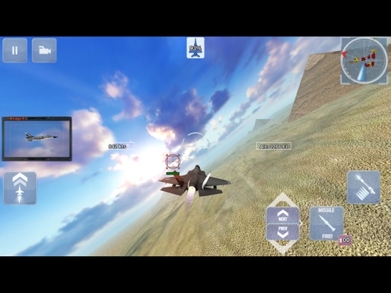 Screenshot #4 pour FoxOne Fighter Plane Simulator