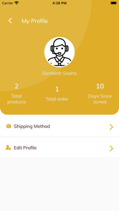 My Online Shopping Seller Screenshot