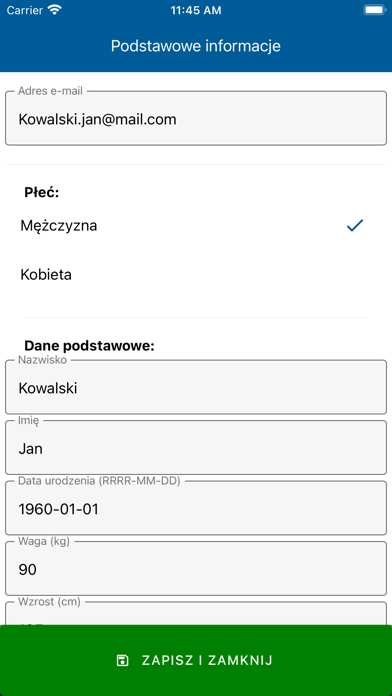 Moje zdrowie na co dzień Screenshot