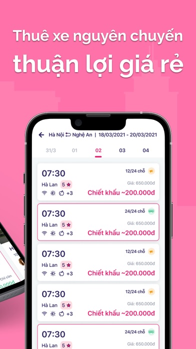 KBus - Kết nối thuê xe du lịch Screenshot
