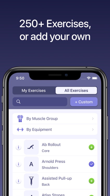 Liftr - Workout Tracker screenshot-3