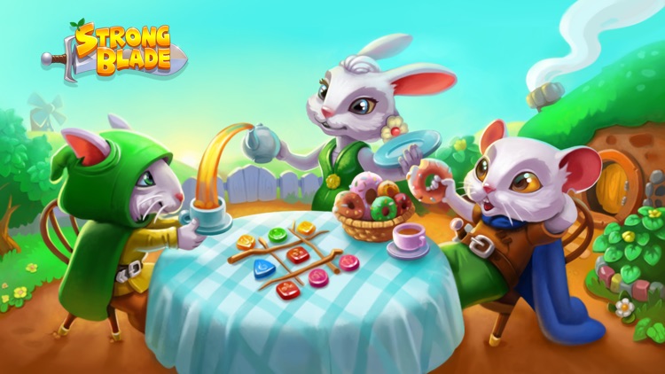 Strongblade: Match 3 Game screenshot-0