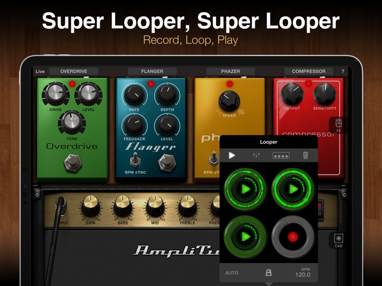AmpliTube CS for iPad screenshot-3
