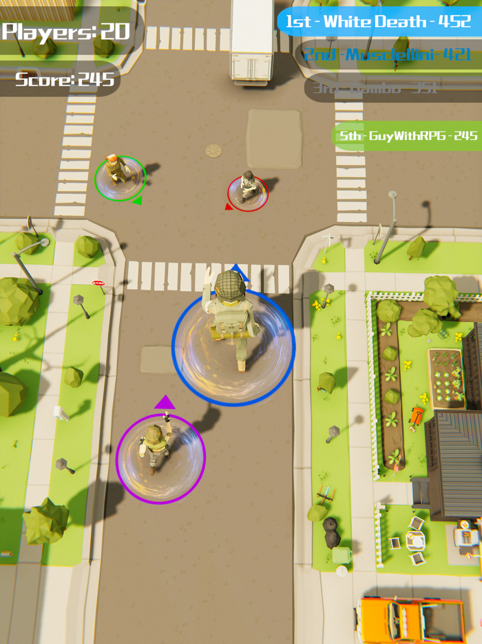 War.io Modern Army Battle City