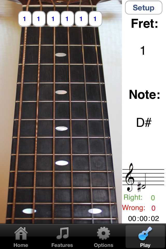 Guitar Fretboard Addict screenshot 3