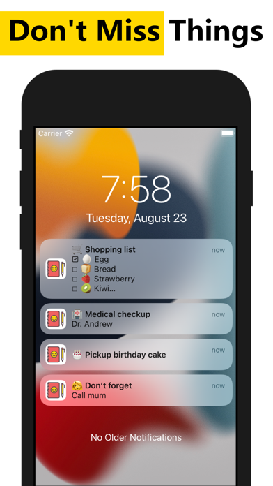 Notes, Notepad, To do - WeNote Screenshot
