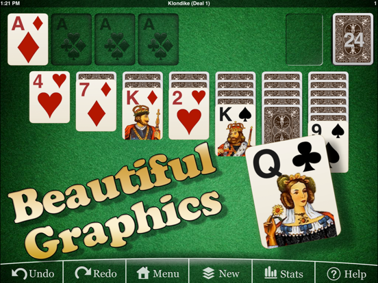 Screenshot #1 for Eric's Klondike Solitaire Pack