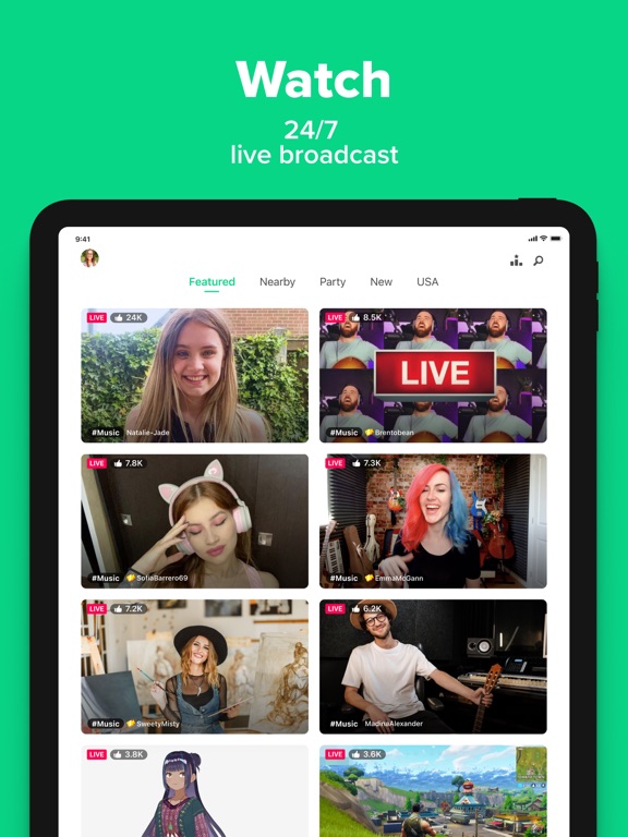 Screenshot #5 pour YouNow: Live Stream & Go Live