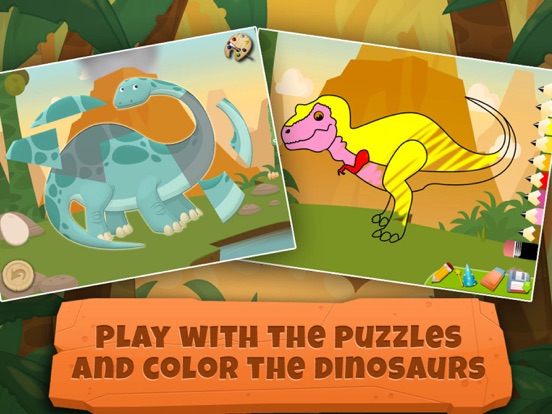Dinosaurus: Archeoloog Spel 2+ iPad app afbeelding 5