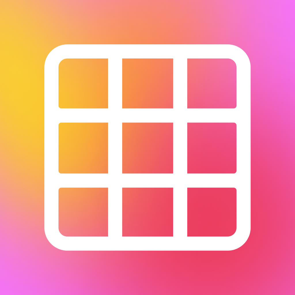 Get Grid post & Photo layout maker for iOS, iPhone, iPad Aso Report