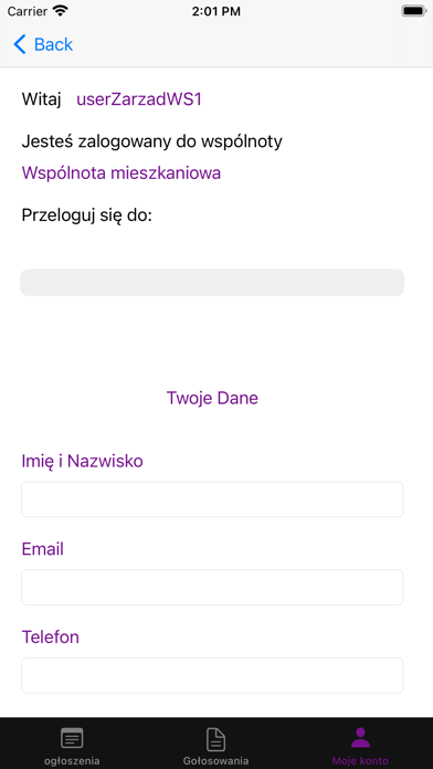 mojaChata Screenshot