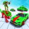 If you are looking for free robot fighting games than welcome to all alien robot fighting games lovers in this new Superhero Robot Alien Rescue game